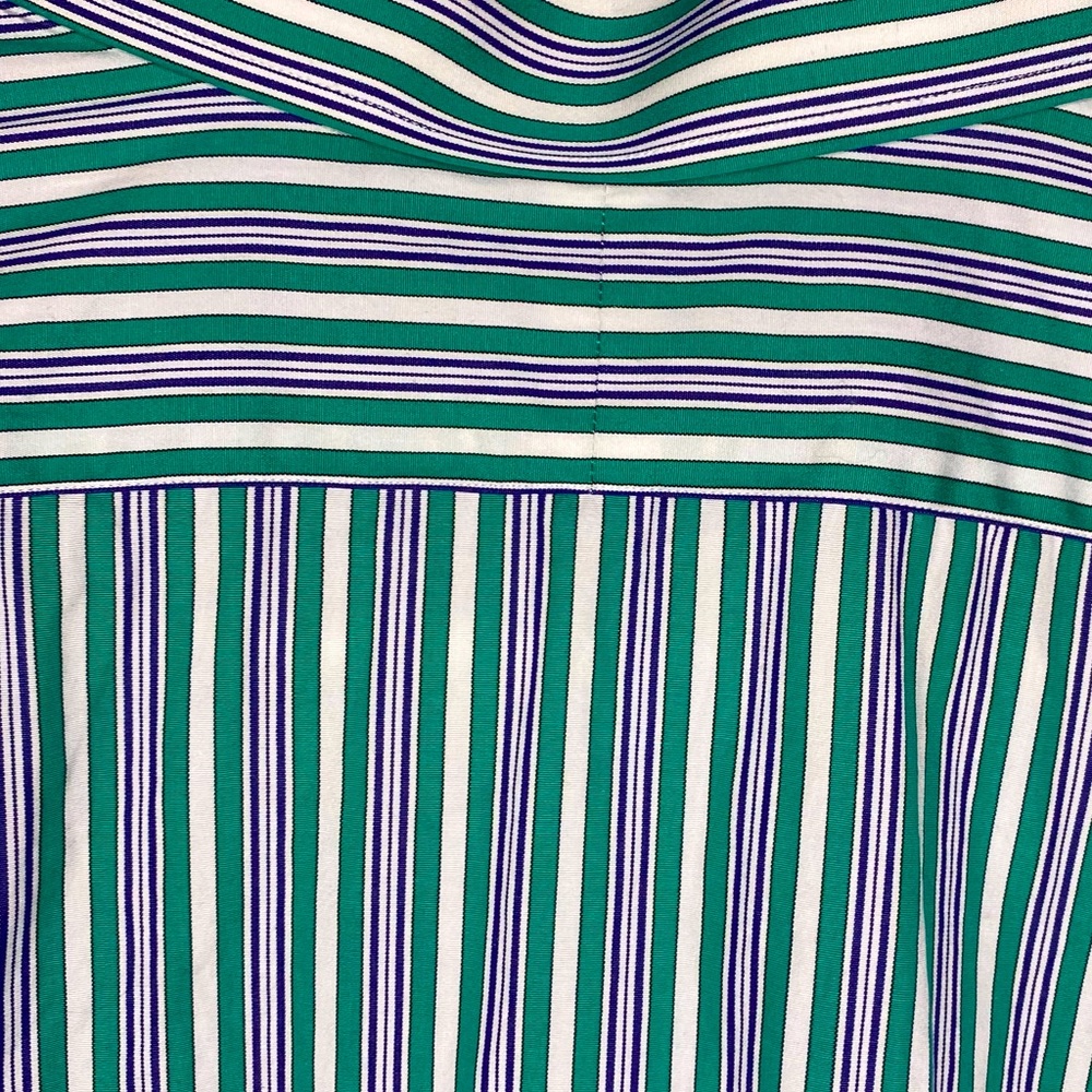 Polo by Ralph Lauren Regent Fit 16.5 Men’s Lrg Button Down Vintage Striped Shirt
